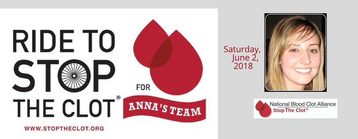 Ride to Stop The Clot with Anna's Team